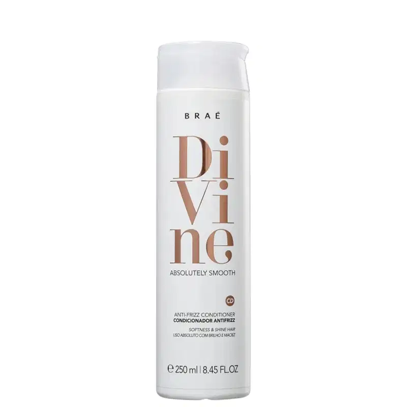 Kit Braé Divine - Shampoo 250ml + Condicionador 250ml + Fluído Reparador 60ml