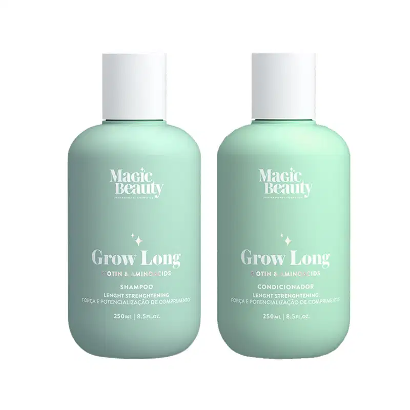 KIT MAGIC BEAUTY GROW LONG - SHAMPOO 250ML + CONDICIONADOR 250ML