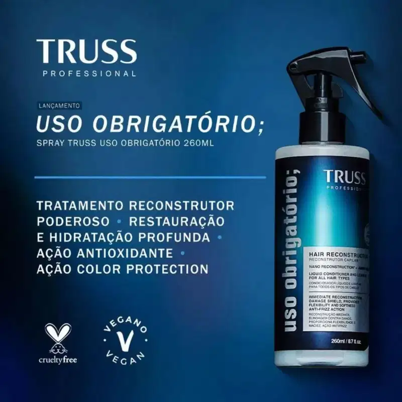 Combo Uso Obrigatório: Spray Reconstrutor 260ml (2 Produtos)
