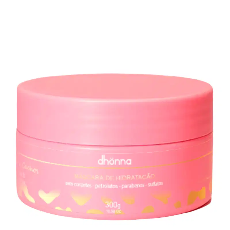 Kit Cachos Gel Creme, Shampoo, Condicionador e Máscara - Dhonna | Hidratação, definição e Brilho