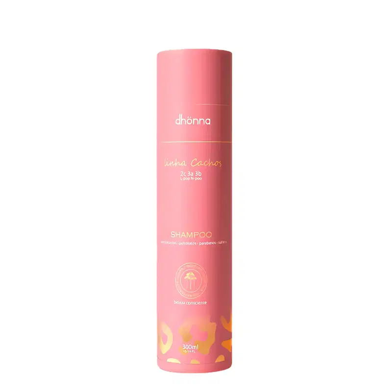Kit Cachos Gel Creme, Shampoo, Condicionador e Máscara - Dhonna | Hidratação, definição e Brilho