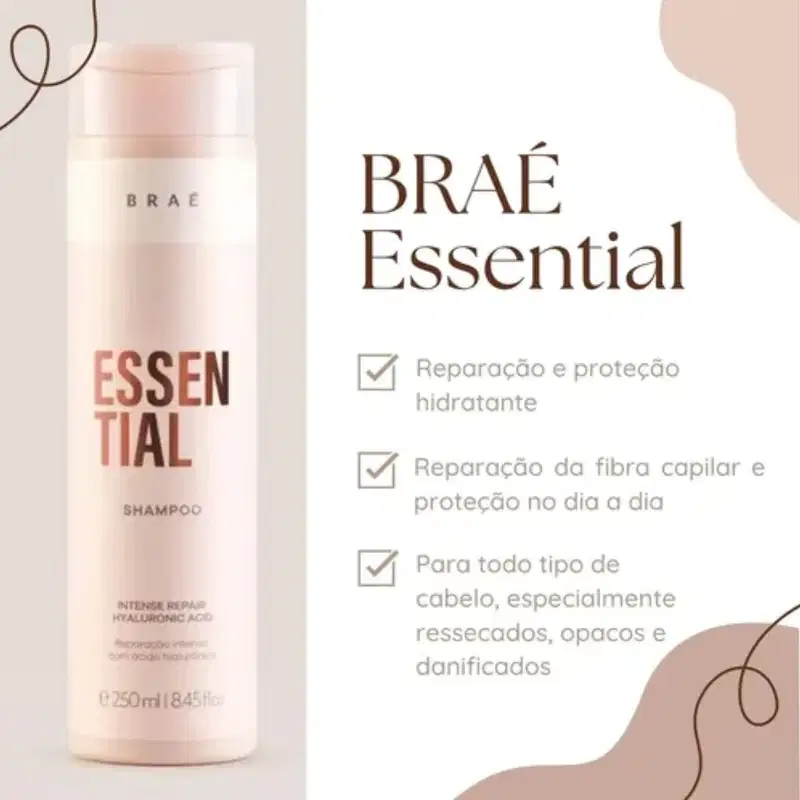 Kit Brae Essential 2 Shampoo 250ML