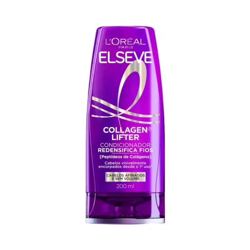 Kit Elseve Collagen Lifter Shampoo + Condicionador + Creme de Pentear 200ml