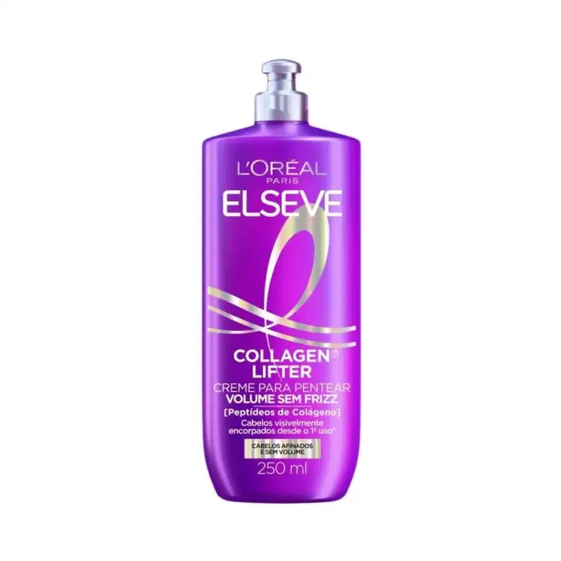 Kit Elseve Collagen Lifter Shampoo + Condicionador + Creme de Pentear 200ml