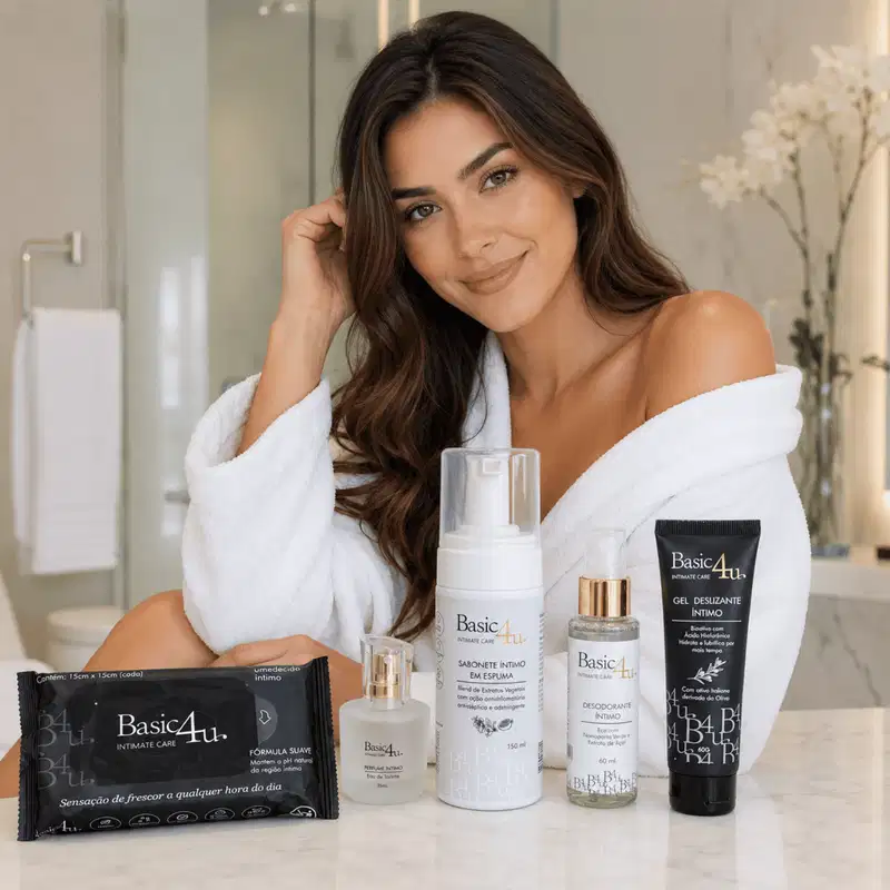 Kit Best-Sellers Basic4u: Os mais Amados Rotina íntima completa