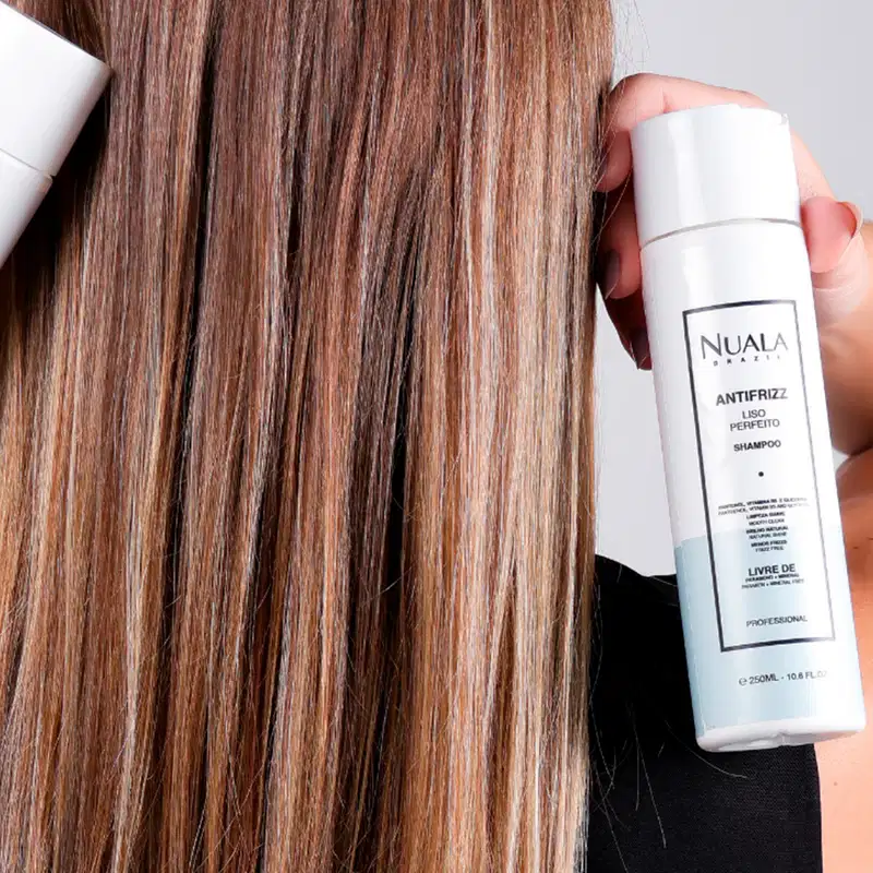 Kit Nuala Antifrizz Shampoo + Condicionador + Máscara + Leave-in (4 Produtos)