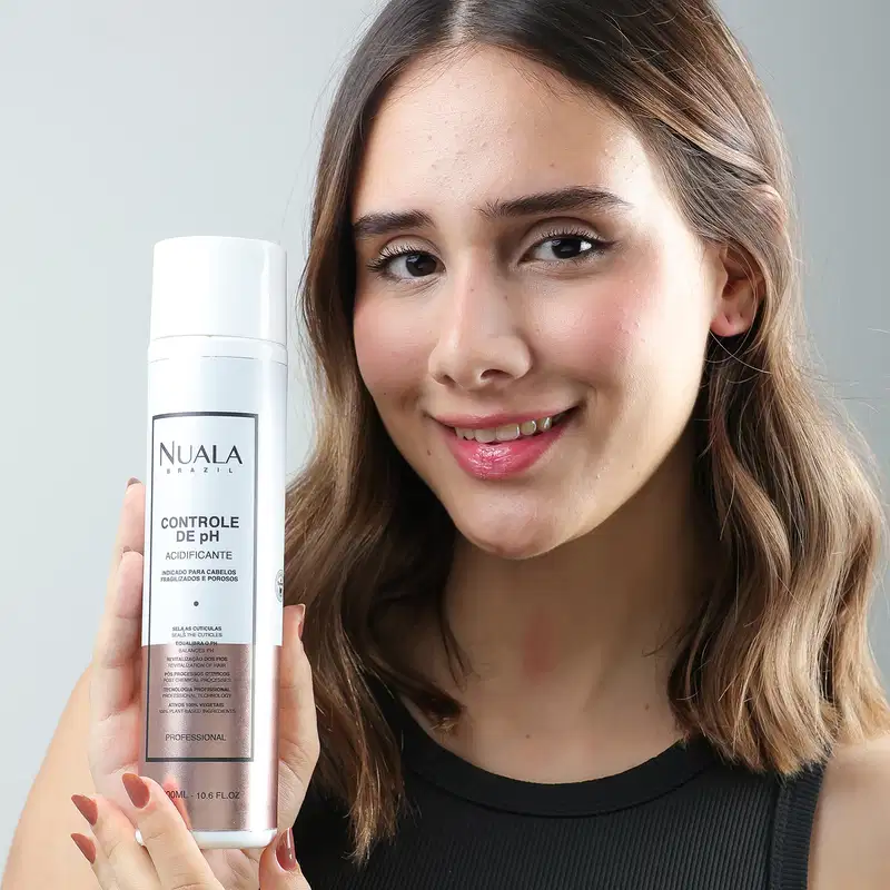 Kit Nuala Antifrizz Shampoo + Máscara + Acidificante + Leave-in (4 Produtos)