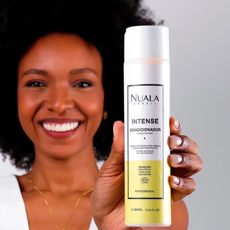Kit Nuala Reconstrução Intense Shampoo + Condicionador + Leave-in (3 Produtos)