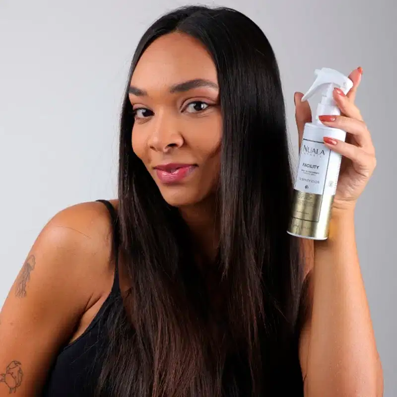 Kit Nuala Antifrizz Shampoo + Condicionador + Leave-in (3 Produtos)