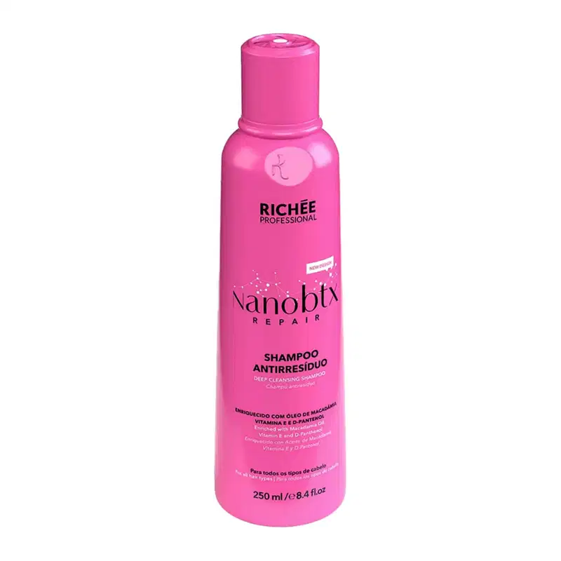 Richée Shampoo antirresíduos 250ml + Nano X Beauty 250g.
