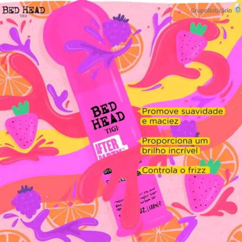 Duo TIGI Bed Head After Party Smoothing Cream - Leave-in 100ml (2 Unidades)