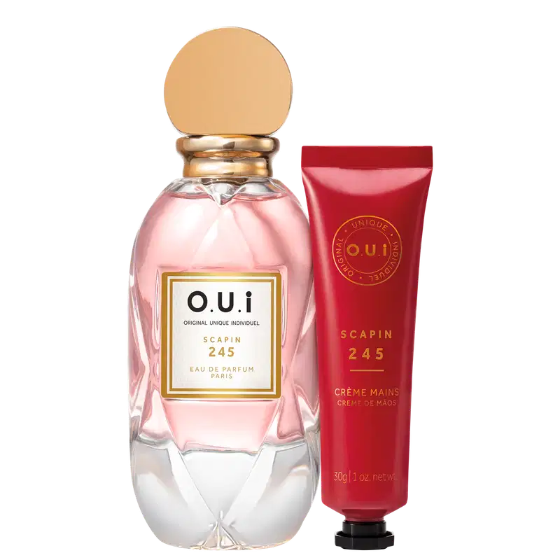 Kit O.U.i Scapin 245 - Eau de Parfum 75ml + Creme Hidratante para as Mãos 30g