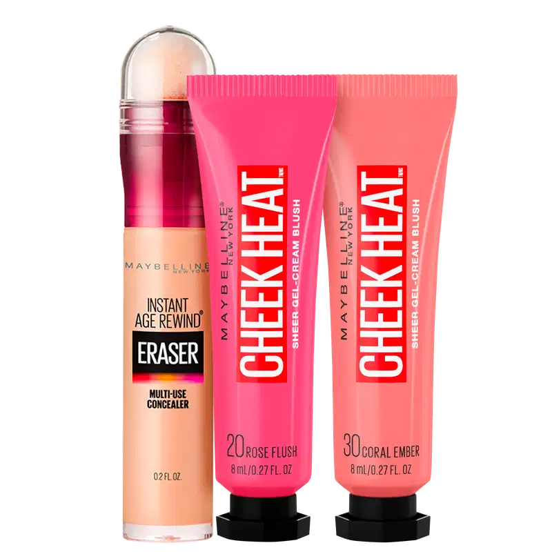 Kit Maybelline Rosto Saudável (3 Produtos)