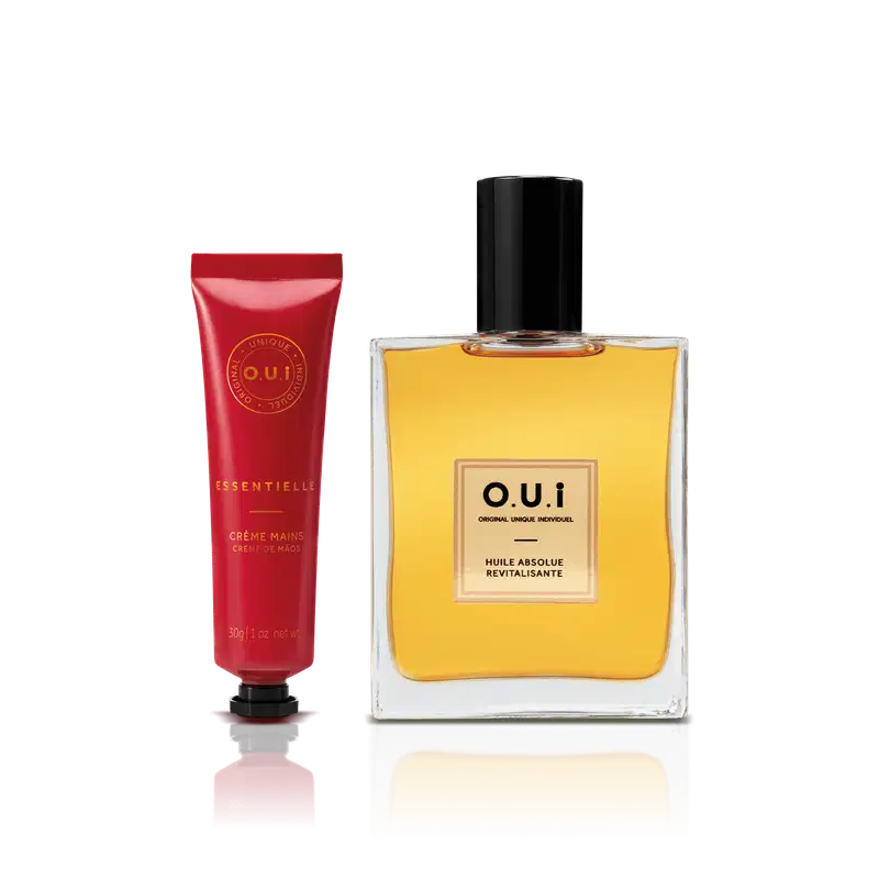 Kit O.U.i Rouge Luxe - Óleo Multifuncional 100ml + Creme Hidratante para as Mãos 30g