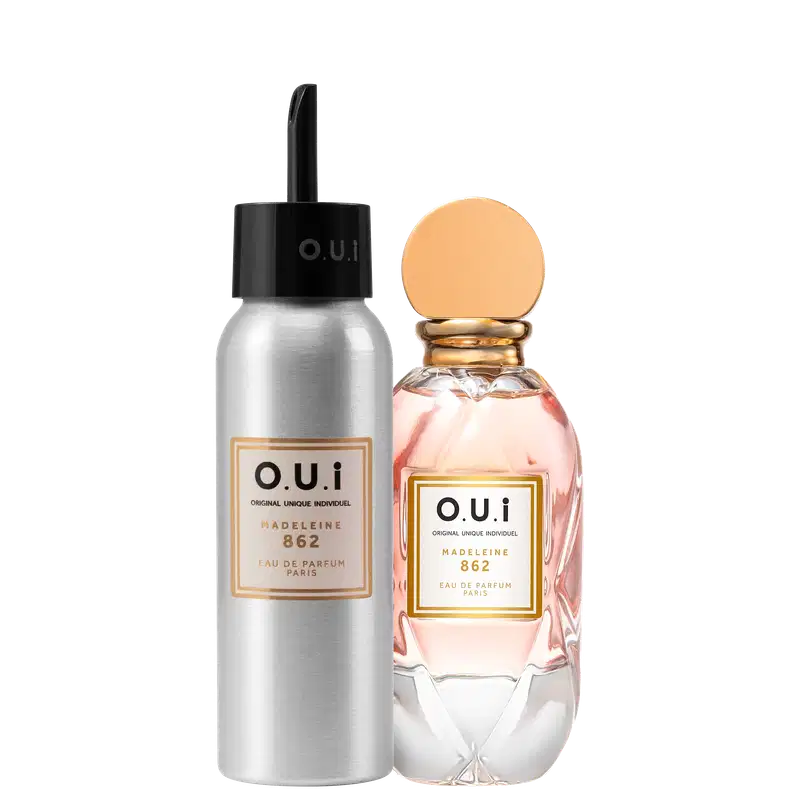 Kit O.U.i Madeleine 862 Feminino - Eau de Parfum 75ml + Refil 75ml