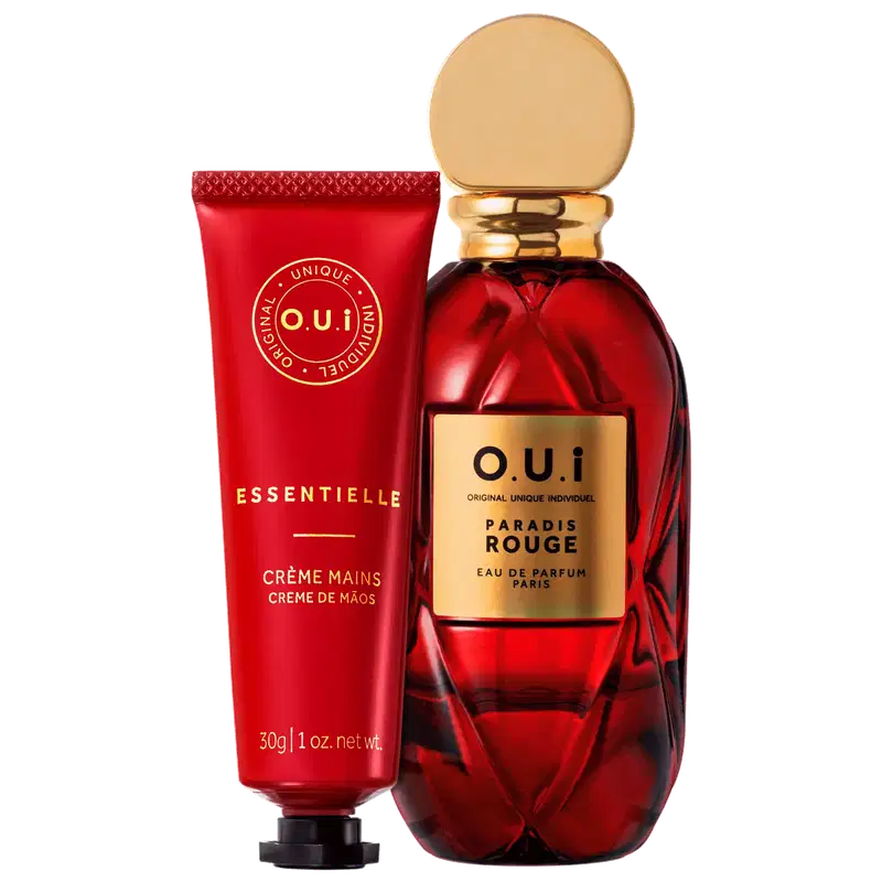 Kit O.U.i Paradis Rouge Feminino - Eau de Parfum 75ml + Hidratante para as Mãos 30g