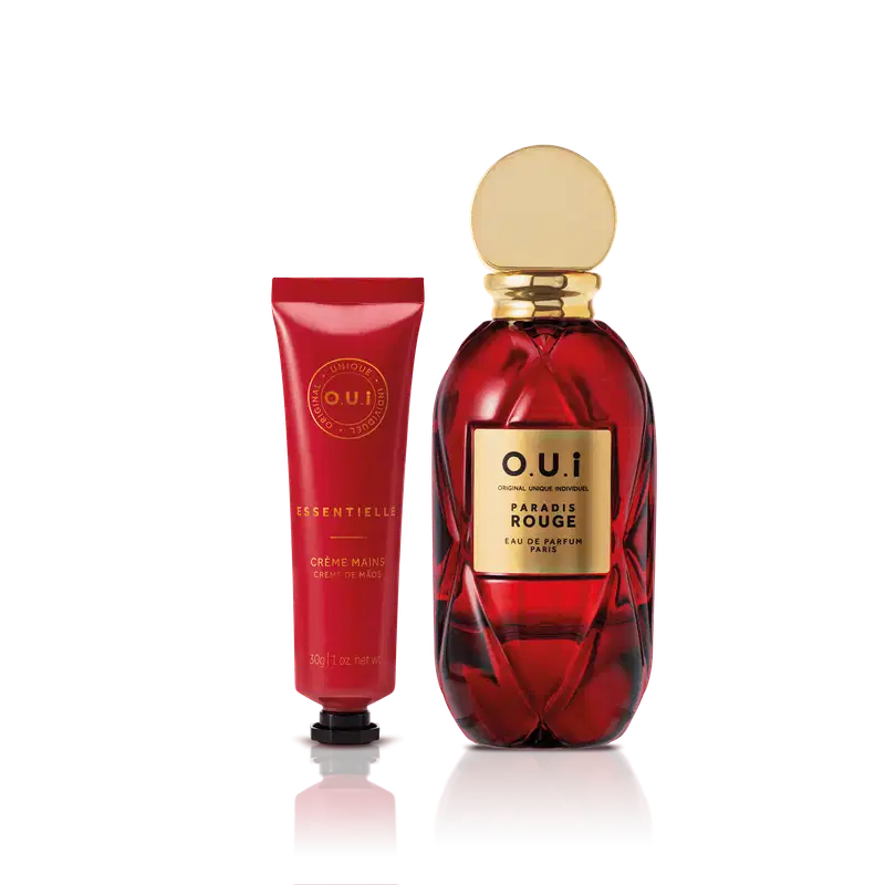 Kit O.U.i Paradis Rouge Feminino - Eau de Parfum 75ml + Hidratante para as Mãos 30g