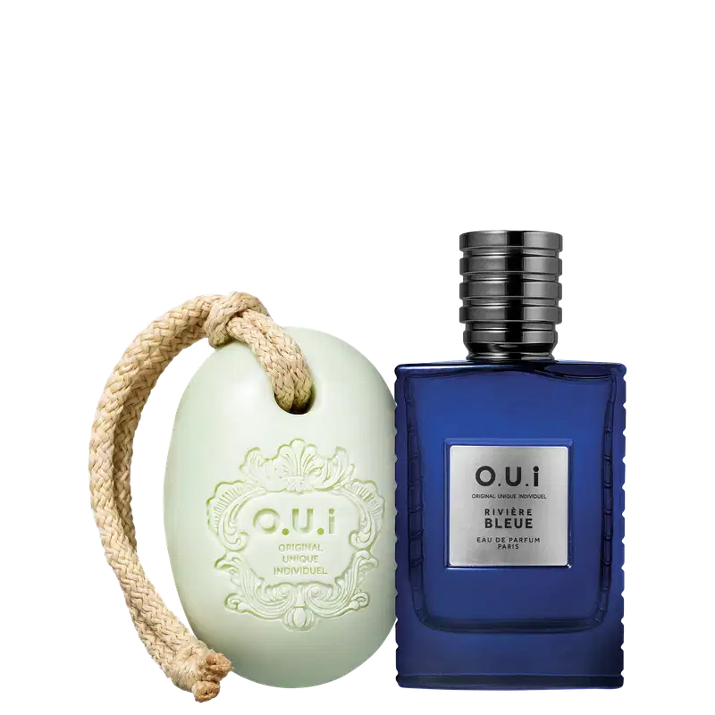 Kit O.U.i Rivière Bleue Masculino - Eau de Parfum 30ml + Sabonete em Barra 190g