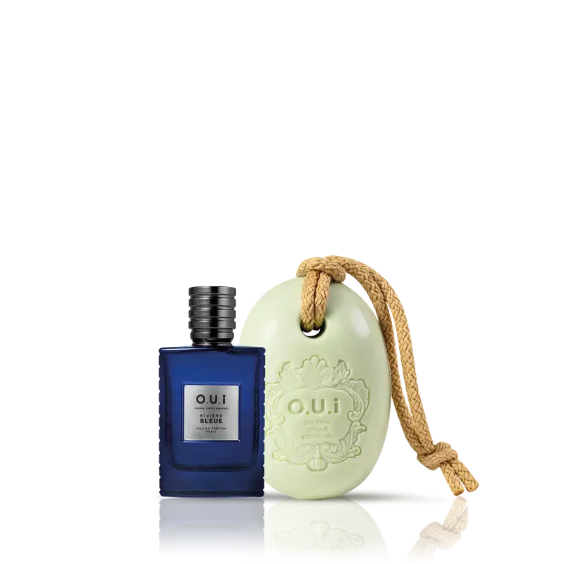 Kit O.U.i Rivière Bleue Masculino - Eau de Parfum 30ml + Sabonete em Barra 190g