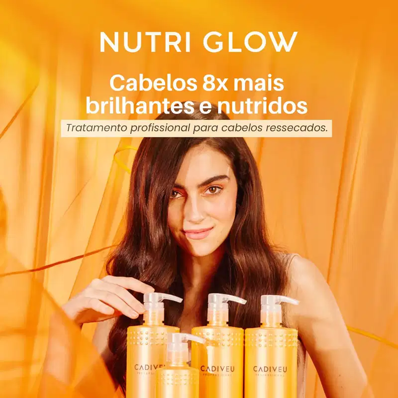 Kit Cadiveu Professional Nutri Glow Salon Duo (2 Produtos)