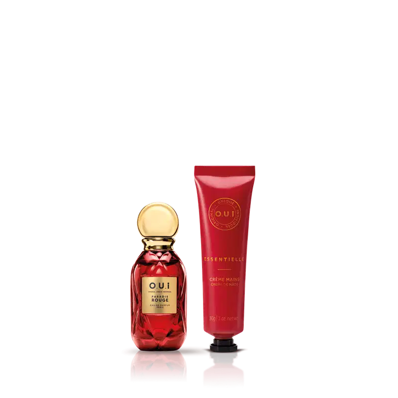 Kit O.U.i Paradis Rouge Feminino - Eau de Parfum 30ml + Hidratante para as Mãos 30g