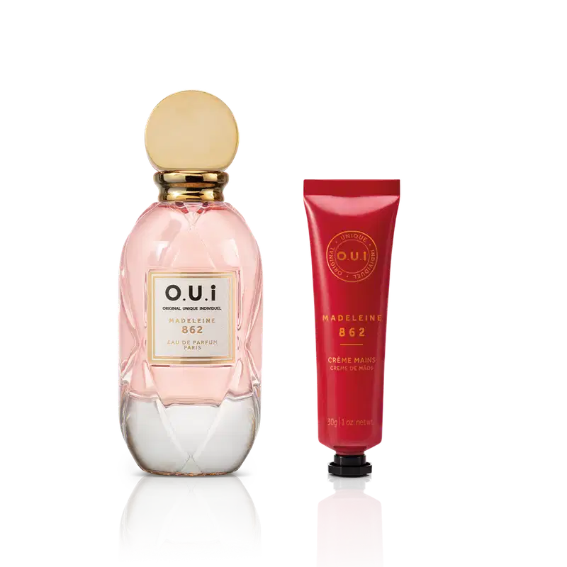 Combo Madeleine 862: Eau De Parfum 75ml + Creme Para Mãos 30g