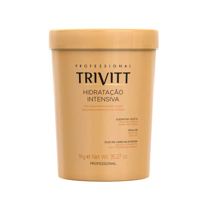 Trivitt - Kit Máscara 1Kg + Leave In 200ml + Reparador 30ml