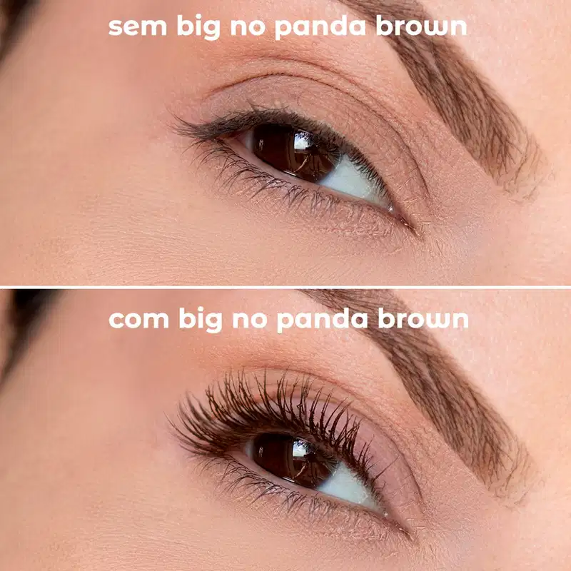Vizzela Cosméticos Big No Panda Brown - Máscara para Cílios 5g