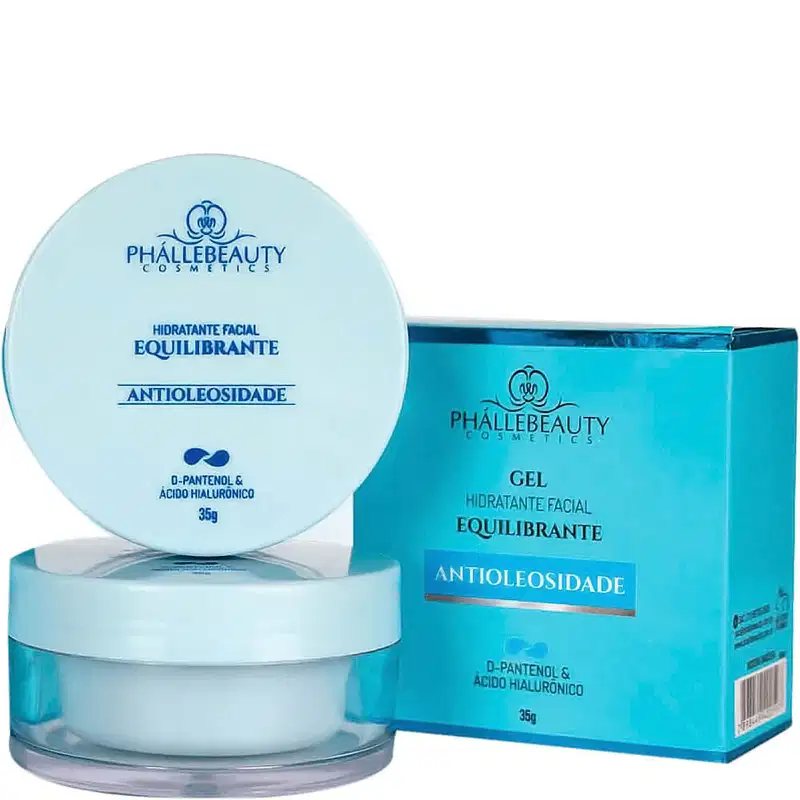 Phállebeauty Equilibrante - Gel Hidratante Facial Antioleosidade 35g
