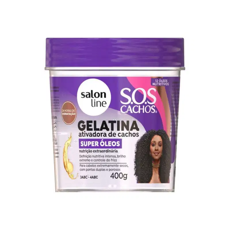 Gelatina Cap Salon Line Sos Super Oleos 400gr