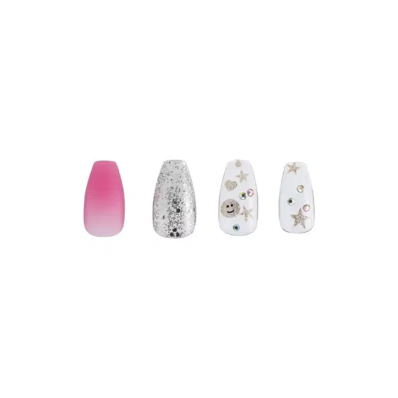 Unha Postiça Kiss Ny Gel Fantasy Fun Jelly
