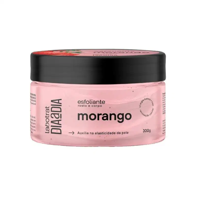 Labotrat Morango - Esfoliante Facial e Corporal 300g