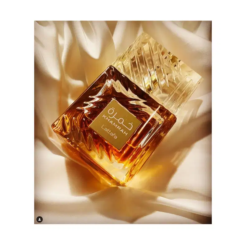 Perfume Khamrah da marca Lattafa.