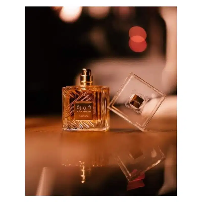 Perfume Khamrah da marca Lattafa.