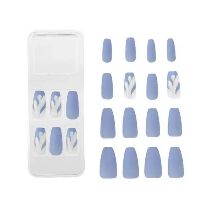 Unhas Postiças Kiss Ny Trend Collection Bailarina 24un Tn02b