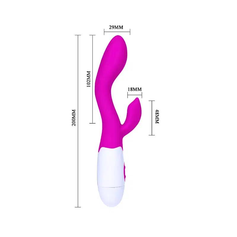 Vibrador Pretty Love Brighty Pink, 1 produto.