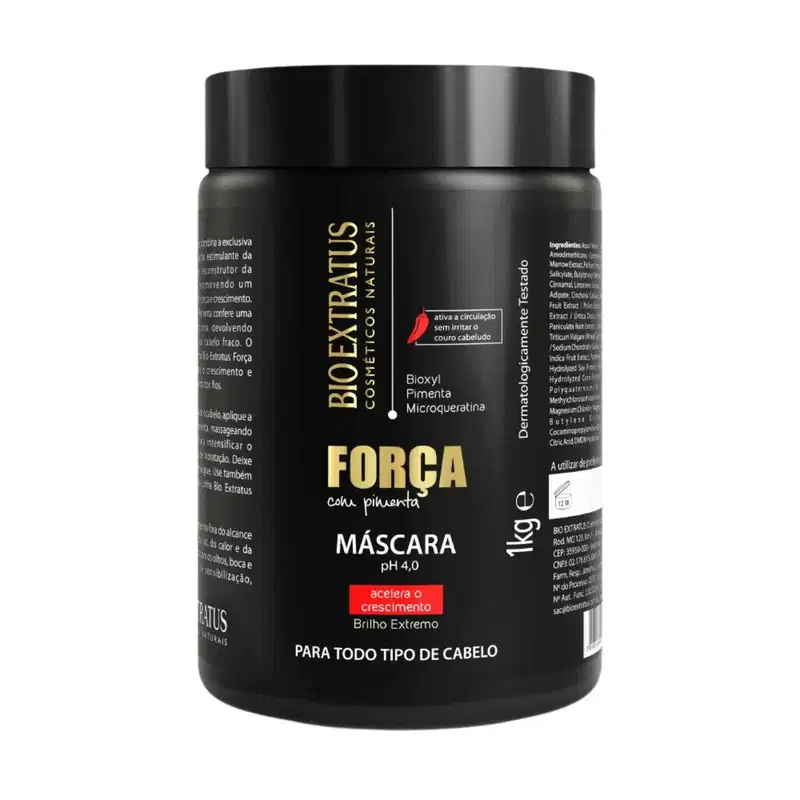 Kit Bio Extratus Força com Pimenta Quarteto Salão Loção (4 Produtos)