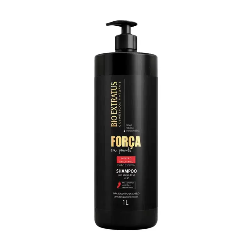 Kit Bio Extratus Força com Pimenta Quarteto Salão Loção (4 Produtos)
