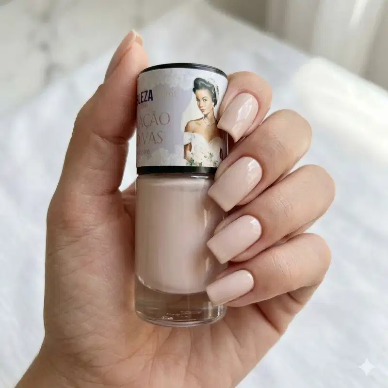 kit de esmaltes Coleção Noivas Beleza Express com lata