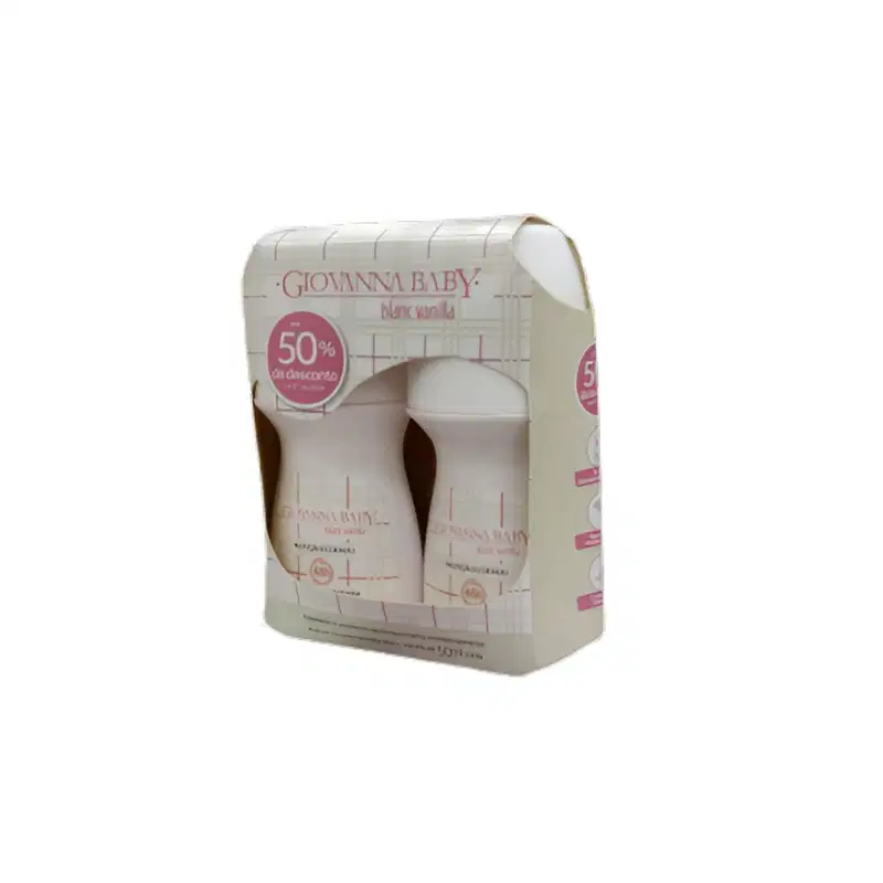 DESODORANTE ROLL-ON GIOVANNA BABY 50ML BLANC VANILLA 2 UNI