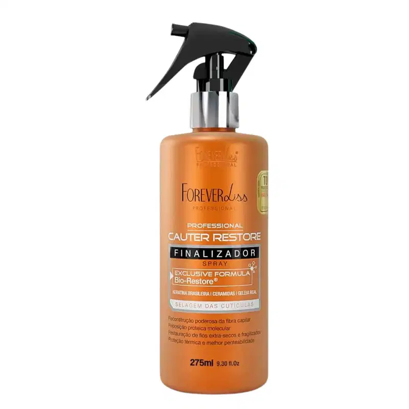 Kit Forever Liss Cauter Restore Home Care e Pente Beauty