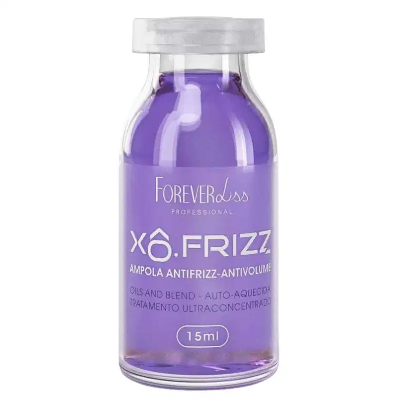 Kit Forever Liss Ampola e Modelador Xo Frizz e Pente beauty