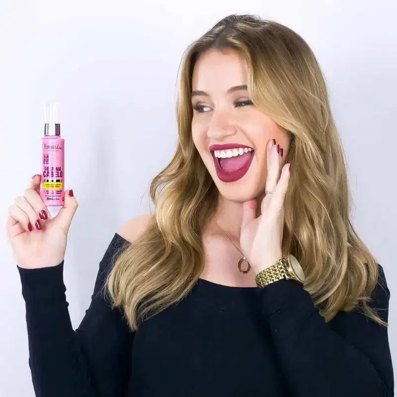 Kit Desmaia Cabelo Forever Liss Completo Pente Beauty Secret