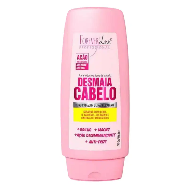 Kit Desmaia Cabelo Forever Liss Completo Pente Beauty Secret