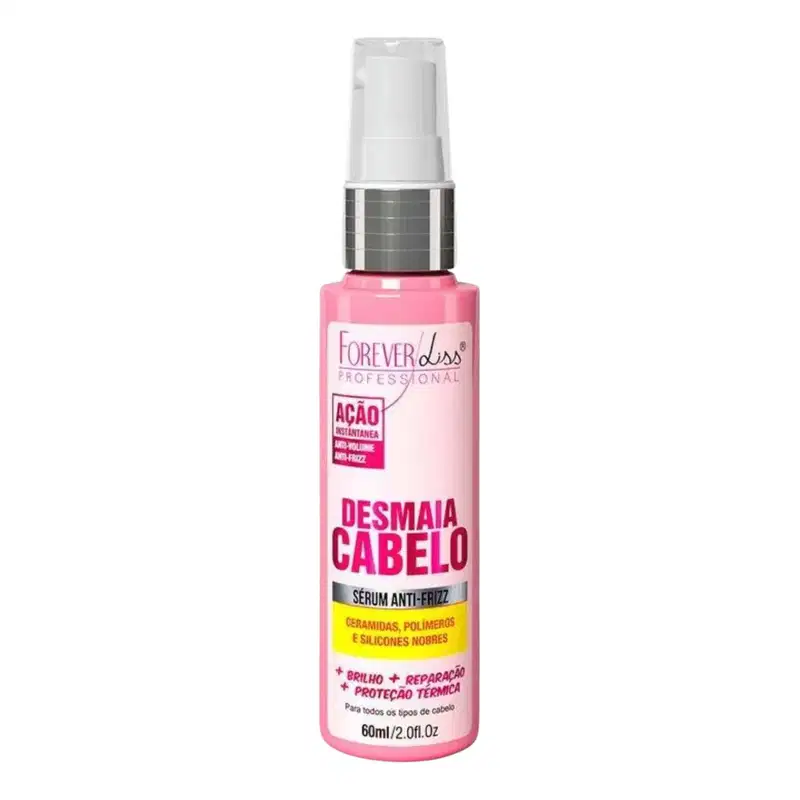 Kit Desmaia Cabelo Forever Liss Completo Pente Beauty Secret