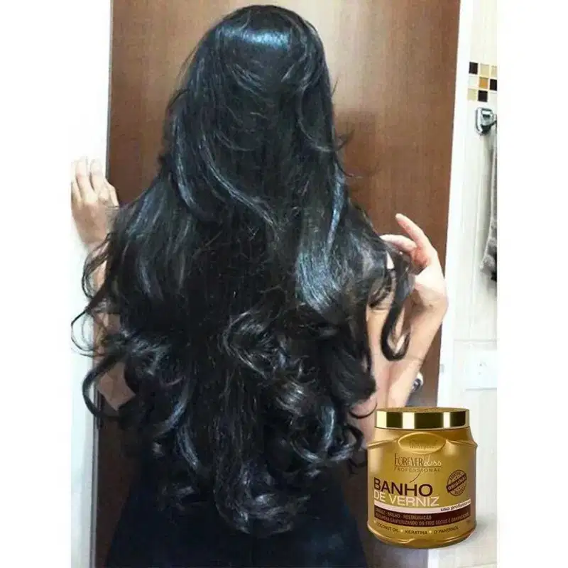 Kit Mascara Forever Liss Banho De Verniz 1kg Com 2 Unidades