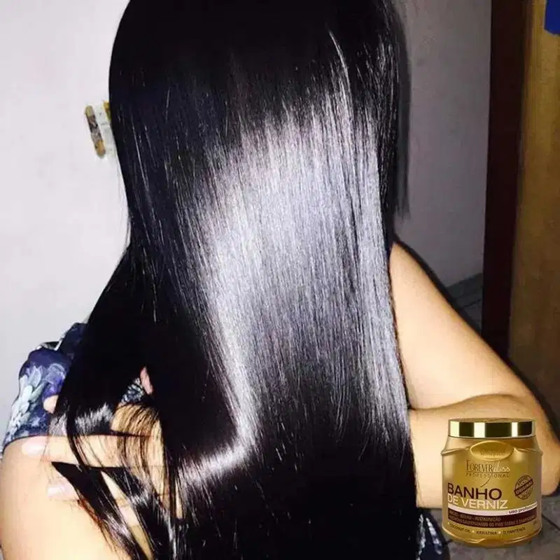 Kit Mascara Forever Liss Banho De Verniz 1kg Com 3 Unidades