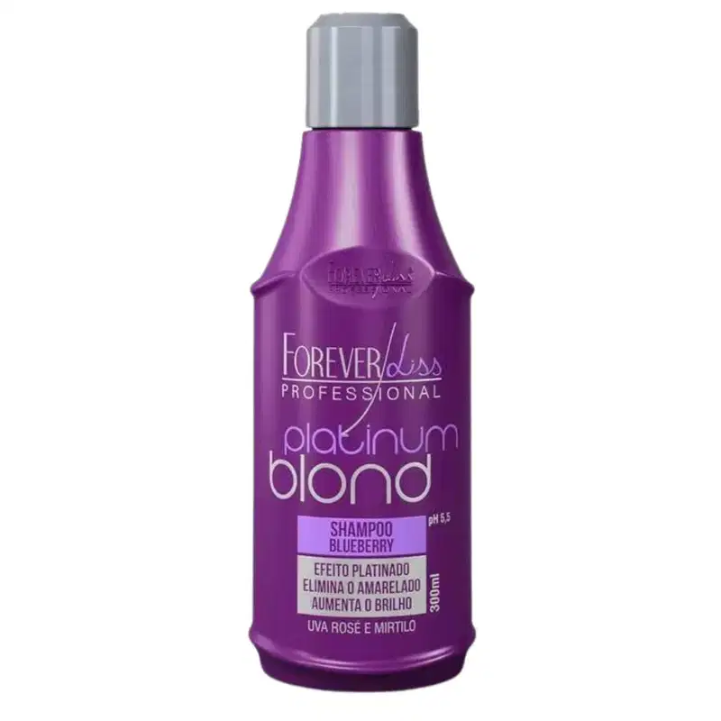 Kit Forever Liss Platinum Blond Matização Shampoo E Mascara
