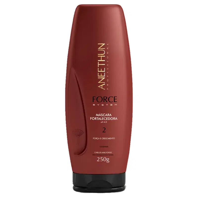 Kit Shampoo e Máscara Aneethun Force System Fortalecedor