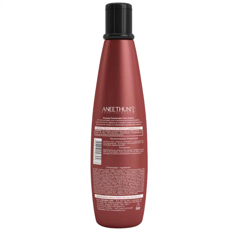 Kit Shampoo e Máscara Aneethun Force System Fortalecedor